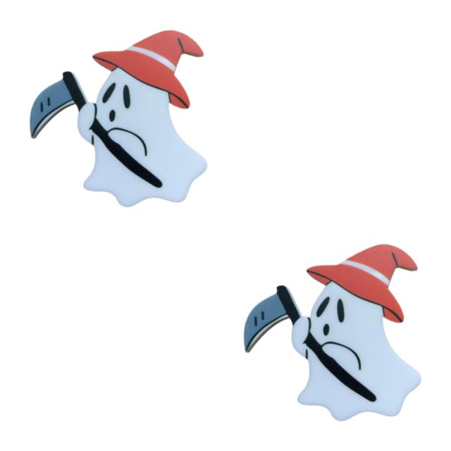 relayinert Delicate Intricate Ghosts Enamel Pin Chic Elegant Brooche Classic Timeless Halloween Ghosts Enamel C 2Set