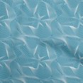 thumbnail image 1 of oneOone Tissu Popeline de Coton Bleu Sarcelle Matériau de Robe Tissu Imprimé Tissu au Mètre 56 Pouces de Large, 1 of 4