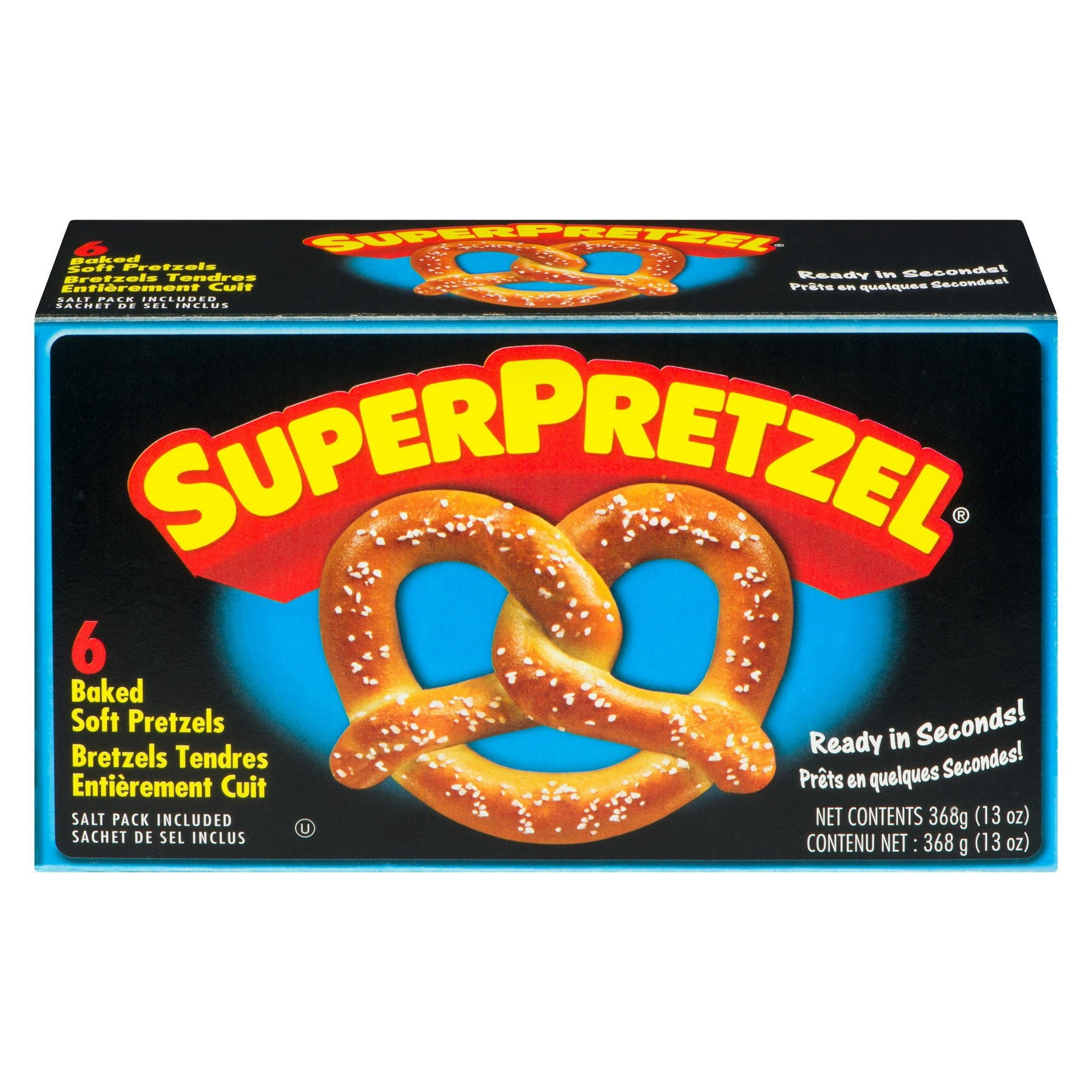 SuperPretzels Superprezels Fully Baked Soft Pretzels
