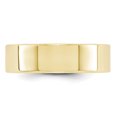 thumbnail image 2 of 10KY 6mm LTW Flat Band Size 10.5 Size 10.5, 2 of 3