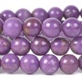 thumbnail image 2 of Angelstones Bracelet Extensible en Perles Rondes de 6 mm en Pierre Précieuse Naturelle de Phosphosidérite 6,5 Pouces, 2 of 2