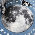 thumbnail image 3 of Safavieh Carousel Kids Moon in the Stars Area Rug, 3 of 9