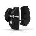 thumbnail image 2 of Safetech Hardware Two Sided Gate Latch w/ 2 Independent Latching Hooks for added security Key Lockable on Both Sides Heavy Duty Gravity Latch for Metal Wood and Vinyl Fences (SLV Viper X2 - Black), 2 of 4