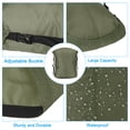 thumbnail image 3 of Unique Bargains Compression Stuff Sack, M Size Waterproof Sleeping Bag Storage Sack for Backpacking, Army Green, 3 of 7