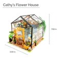 thumbnail image 3 of Rolife Puzzle en bois 3D – La Maison Fleurie de Cathy, 3 of 5