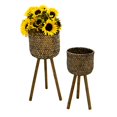 thumbnail image 4 of Sagebrook Home 13574-03 S/2 BAMBOO PLANTERS ON STANDS, 4 of 4