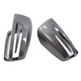 thumbnail image 4 of Arealer 1 Pair Rearview Mirror Cover Carbon Fiber Replacement for Benz E C-Class W212 W204 W221 2009-2013, 4 of 6