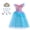 Dress with Accessories, variant on KAWELL Mermaid Sequin Mesh Princess Dress Girls Birthday Gift with Accessories