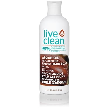 Live Clean Savon Liquide pour les Mains à l'Huile d'Argan