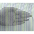 thumbnail image 3 of oneOone Viscose Chiffon Fabric Multicolor Stripe Printed Craft Fabric BTY 42 Inch Wide, 3 of 3
