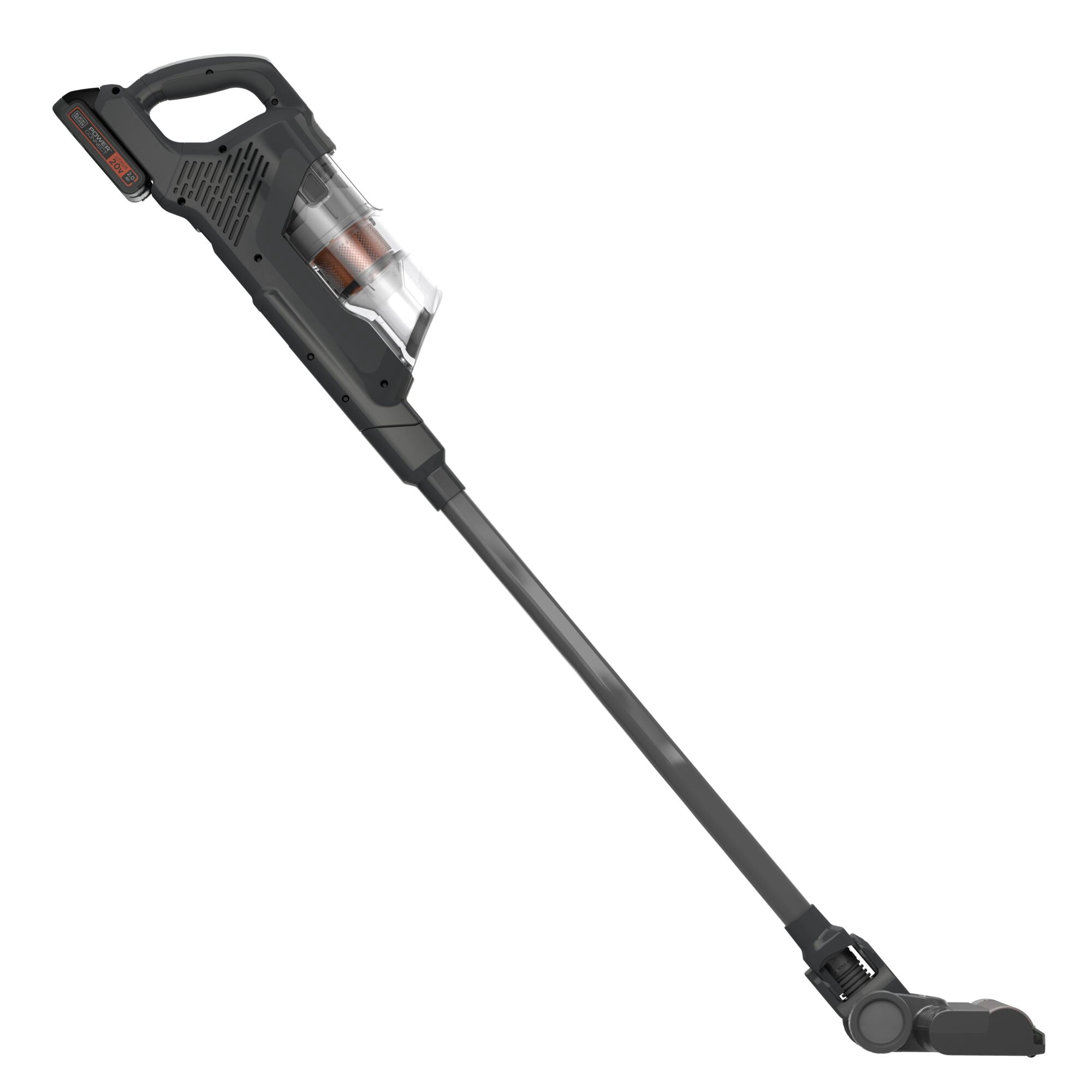 BLACK+DECKER POWERSERIES+ Aspirateur sans fil 20 V MAX*, lampadaires LED, léger, batterie incluse (BHFEA18D1)