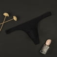 thumbnail image 2 of Ediodpoh sous-Vêtements Exotiques pour Hommes String Taille Basse sous-Vêtements Confortables Tenue Quotidienne pour la Maison Plein Air Randonnée Décontracté Doux Respirant Léger Design sous-Vêtements pour Hommes Noir TG, 2 of 3