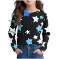 thumbnail image 1 of Posijego T-Shirts Graphiques à Manches Longues pour Tout-Petits Garçons Filles, Mignons, Col Ras du Cou, T-Shirts Basiques, Hauts, Chandail de Printemps pour Enfants, 1 of 6