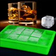 thumbnail image 4 of Ice Cube Mold Silicone Large Ice Cube Mold 15-Grid Mould Tray Maker Rectangle Kitchen Bar Tool, 4 of 6