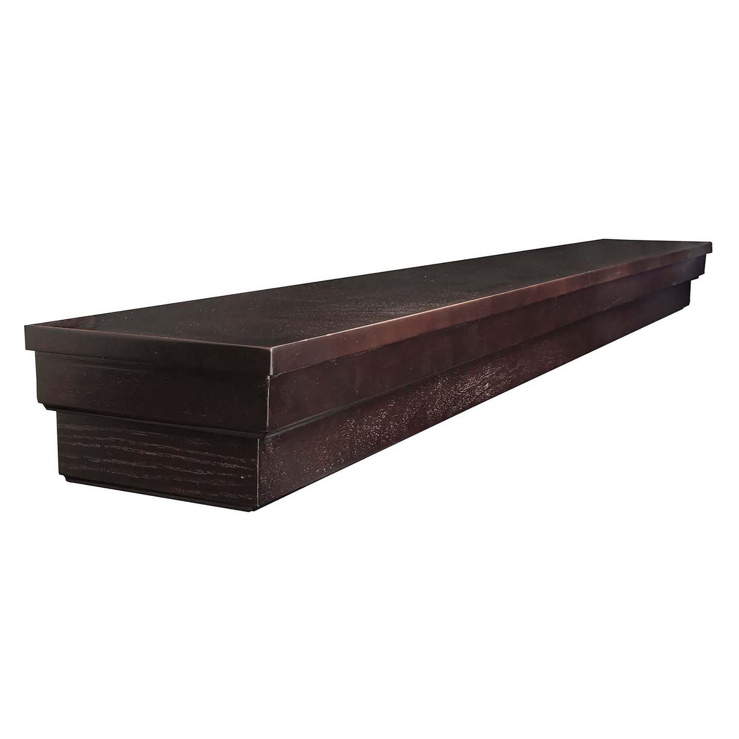 Roman 45" MDF Wood Veneer Mantel