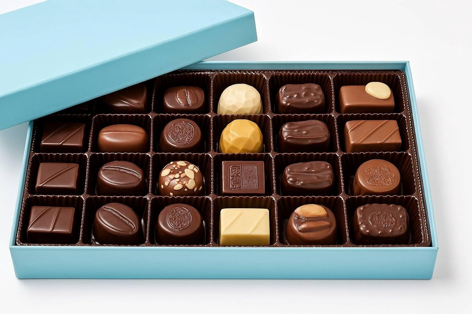 Andy Anand Sugar Free Belgian Chocolate Truffles | 24 Pieces, Gift Boxed | Delicious, Succulent, & Divine, You Won't Believe It's Sugar Free & Diabetic-Friendly! (24 Pieces)