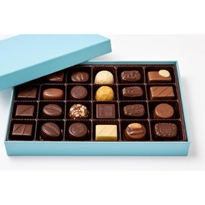 Andy Anand Sugar Free Belgian Chocolate Truffles | 24 Pieces, Gift Boxed | Delicious, Succulent, & Divine, You Won't Believe It's Sugar Free & Diabetic-Friendly! (24 Pieces)