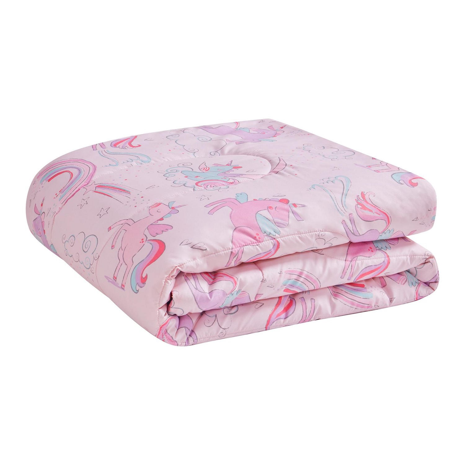Ensemble de lit Licorne Rose de Mainstays Kids