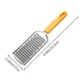thumbnail image 4 of Dvruxg Râpe à Légumes en Acier Inoxydable, Outil Râpe de Cuisine Multifonction, Trancheuse Manuelle pour Pommes de Terre et Fromages pour la Cuisine à la Maison et les Repas de Camping, 4 of 5