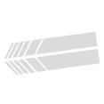 thumbnail image 2 of Accessoires Extérieurs pour Voiture, 2 Pcs Autocollants de Rétroviseur de Voiture Sécurité Autocollants Réfléchissants Simples pour Portes Couvre-Fenêtre, 2 of 8