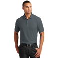 thumbnail image 1 of Port Authority ®  Tall Core Classic Pique Polo. Tlk100 Lt Graphite, 1 of 2