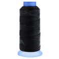 thumbnail image 2 of jifeng 3x1pc 500D Rond Fil Ciré Polyester Couture Couture Cuir Artisanat Noir 3 Pcs, 2 of 8