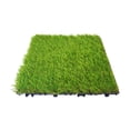 thumbnail image 1 of Almencla Artificial Grass Tiles Artificial Grass Turf for Balcony Backyard Porch Light Green, 1 of 8