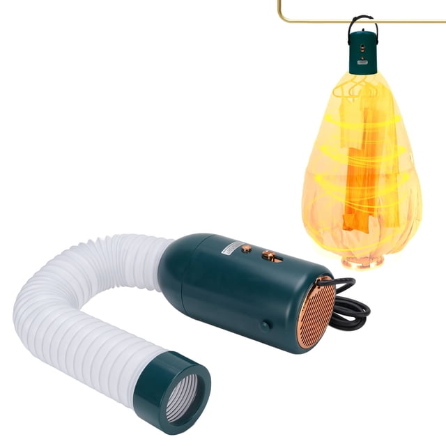 Mini Séchoir à Vêtements, Séchoir à Vêtements Portable avec Tube Télescopique, Chauffe-Séchoir Lampe Ultraviolets, Fonction Désodorisante, Séchoir de Voyage Compact pour VR, Fourgonnette, Appartements