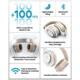 thumbnail image 3 of Cleer Audio Enduro 100 Casque d'Écoute Sans Fil Bluetooth par-Dessus l'Oreille - jusqu'à 100 Heures d'Autonomie, Micro Intégré, Son Haute Résolution, Ajustement Confortable et Conception Pliable, pour iPhone et Android, 3 of 8