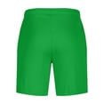 thumbnail image 5 of Timegard Mens Shorts Elastic Waist Solid Color Breathable Athletic Casual Workout Shorts Summer Beach, 5 of 5