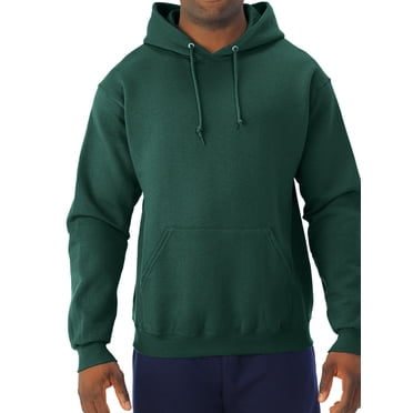 Jerzees Men's Fleece Pullover Hoodie, forest Green, Small