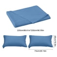 thumbnail image 3 of DcGZvy Sheets Queen Size Bed Set 3 Piece Queen Bed Sets Soft Sheets Queen Washable, Breathable Sheets Solid Sheets And Pillow Case Summer Sheets Queen, 3 of 6
