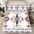 thumbnail image 2 of Erosebridal Tribal Aztec Bed Sheets Set Twin Size, Triangle Geometric Bed Sheets Twin, Bohomian Style Decor 3pcs, 2 of 7
