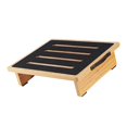 thumbnail image 4 of Lipstore Foot Rest Under Desk Multifunctional Wooden Step Stool for Home Door Outdoor, 4 of 7