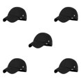 thumbnail image 2 of VONKY Wide Application Baseball Hat Fashionable Adjustable Fit Gifts Baseball Bump Caps Safety Bump Cap black 5Set, 2 of 6