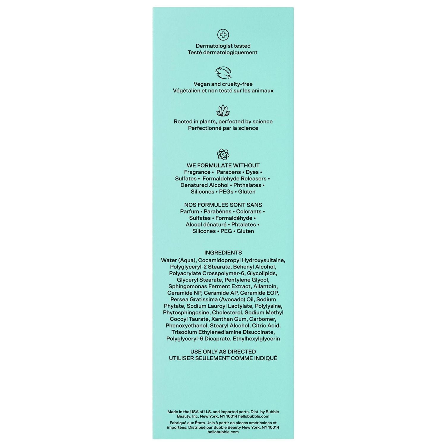 Bubble Skincare Soft Launch Hydrating Cream Facial Cleanser, 125ml