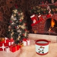 thumbnail image 3 of Panier de Rangement de Noël, Panier Rond en Corde Tressé à la Main, Bac de Rangement Pliable avec Poignées, Panier à Lessive Portable pour l'Organisation de la Maison et du Salon, 3 of 6