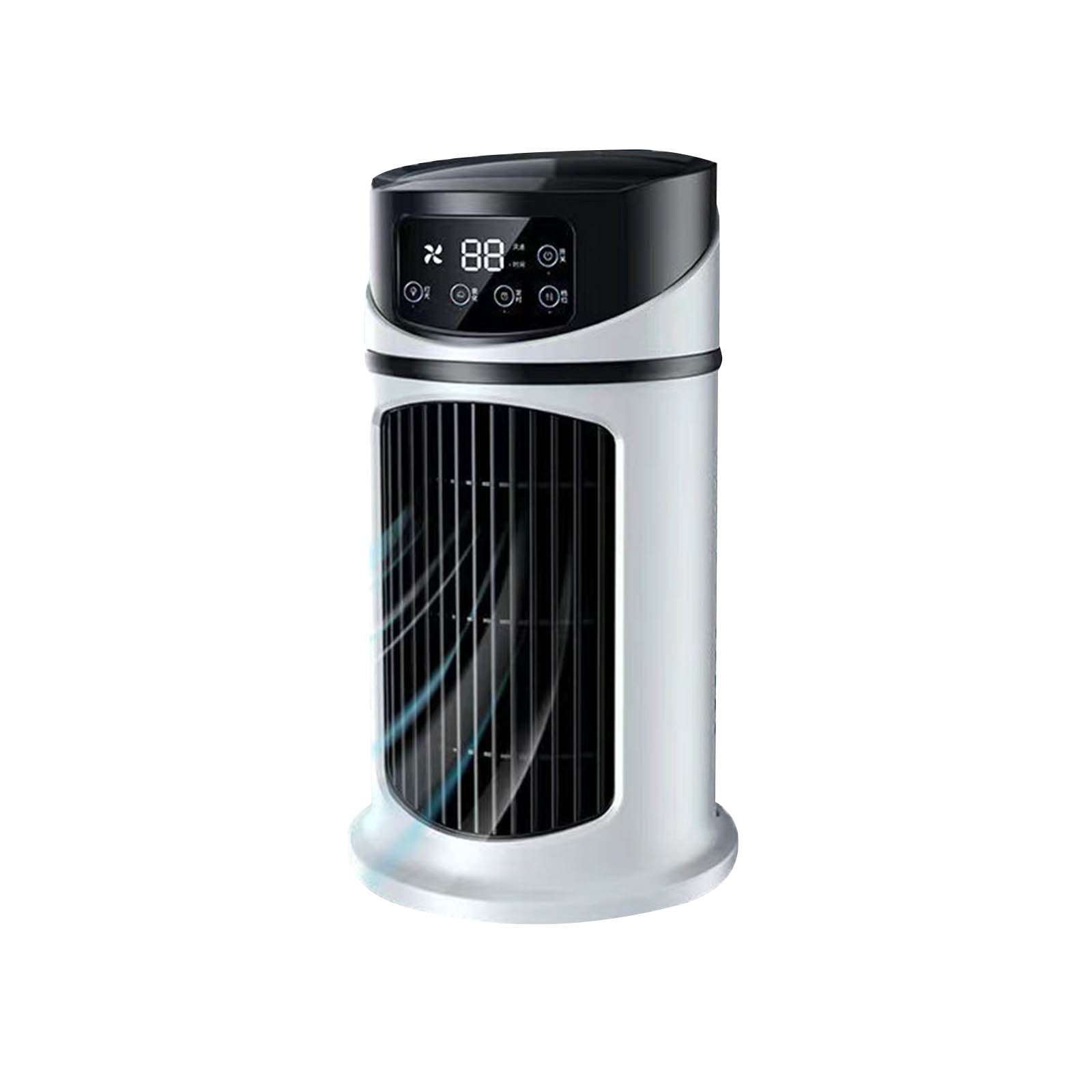 TopLLC Air Conditioner Cold Fan For Home Use Dormitories Offices Desktops Humidification And USB Multifunctional Silent And Timed Conditioning Fan With Air cooler