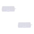 thumbnail image 1 of Thinsony 10 Grid Plastic Jewelry Removable Storage Box Beads Container Earring White 12.8x6.5x2.2cm 2Set, 1 of 6