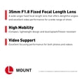 thumbnail image 2 of Panasonic LUMIX S Series Camera Lens, 35mm F1.8 L-Mount Interchangeable Lens S-S35, 2 of 6
