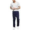 thumbnail image 4 of Men´s Bib Overalls Casual Solid Color Jumpsuit Jeans Suspender Pants, 4 of 6