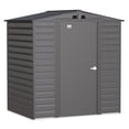 thumbnail image 1 of Arrow Select Steel Storage Shed, 6x5, Gris anthracite, 1 of 6