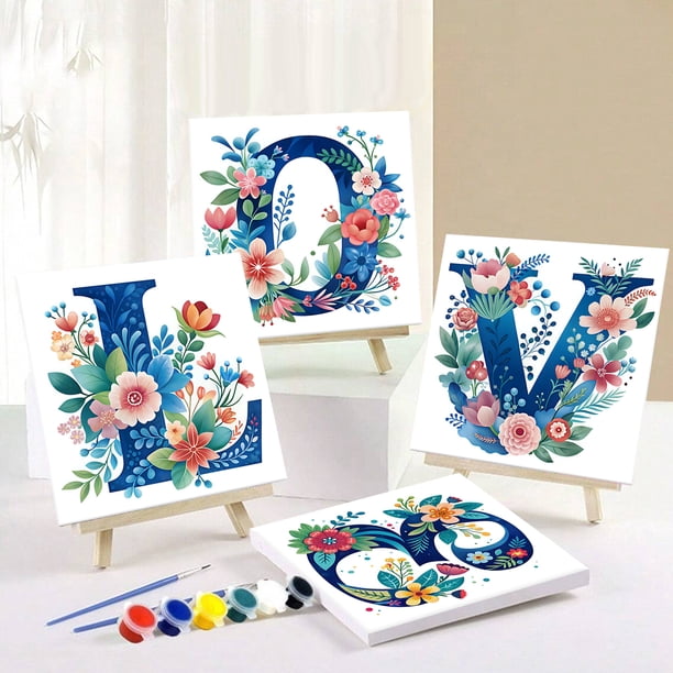 Peinture par numéros Enfants Tortue Heureuse – Figured'Art Peinture par numéros Enfants Tortue Heureuse – Figured'Art