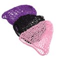 thumbnail image 4 of MasteelfCA 3 Pcs Moustiquaires au Crochet pour Cheveux Femmes Sommeil Chapeaux Snood Longs Moustiquaires, 4 of 8