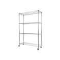 thumbnail image 1 of ALESW604818SR Complete Wire Shelving Unit W-Caster, Silver, 1 of 7