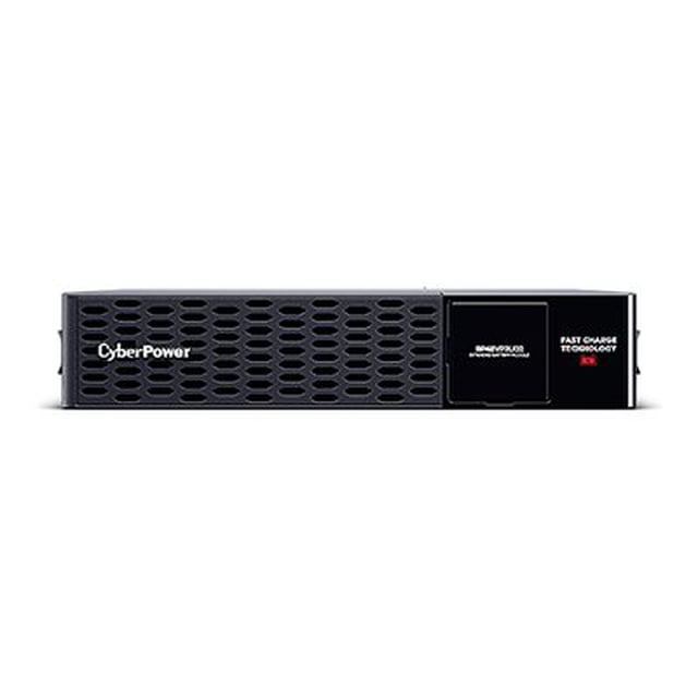 CyberPower Série de Modules de Batterie Externes BP48VP2U02 - Boîtier de Batterie (Montable sur Rack / Externe) - 8 x Batterie - Plomb-Acide - 9 Ah - 2U - Noir
