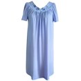 thumbnail image 1 of Velrose Lingerie Shadowline Short Flutter Sleeve Nightgown 36280/36280X, 1 of 4