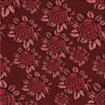 thumbnail image 1 of Ahgly Company Machine Washable Indoor Square Transitional Maroon Red Area Rugs, 5' Square, 1 of 7