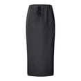 thumbnail image 1 of UANWENN Linen Flared Maxi Skirt with Back Slit Elastic Waist Drawstring Long Flowy Ankle Length Skirt Womens Jean Skirt Toddler Skirt Pleated Denim Skirt Chiffon Skirt Pleated Tennis Skirt Hoop Skirt, 1 of 8