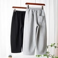 thumbnail image 4 of Puawkoer Children's Spring And Girls Pants Clothes Warm Summer Solid Color Thin Girls Wranglers Girls Drawstring Sweatpants Casual Pants For Boys Girls Wranglers Short Pants Girls And Girls, 4 of 6